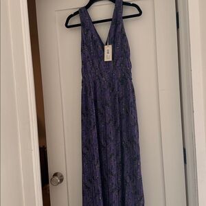 Ramy Brook Lavender print Maxi Dress